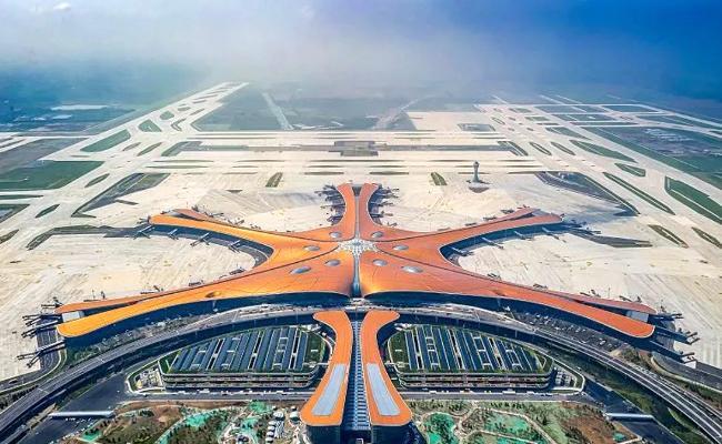 北京大兴国际机场临空经济区（廊坊）。刘岩摄