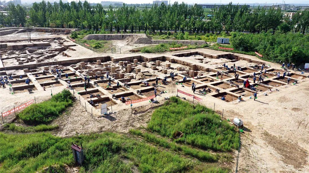 山西师村遗址考古发掘现场。图/国家文物局