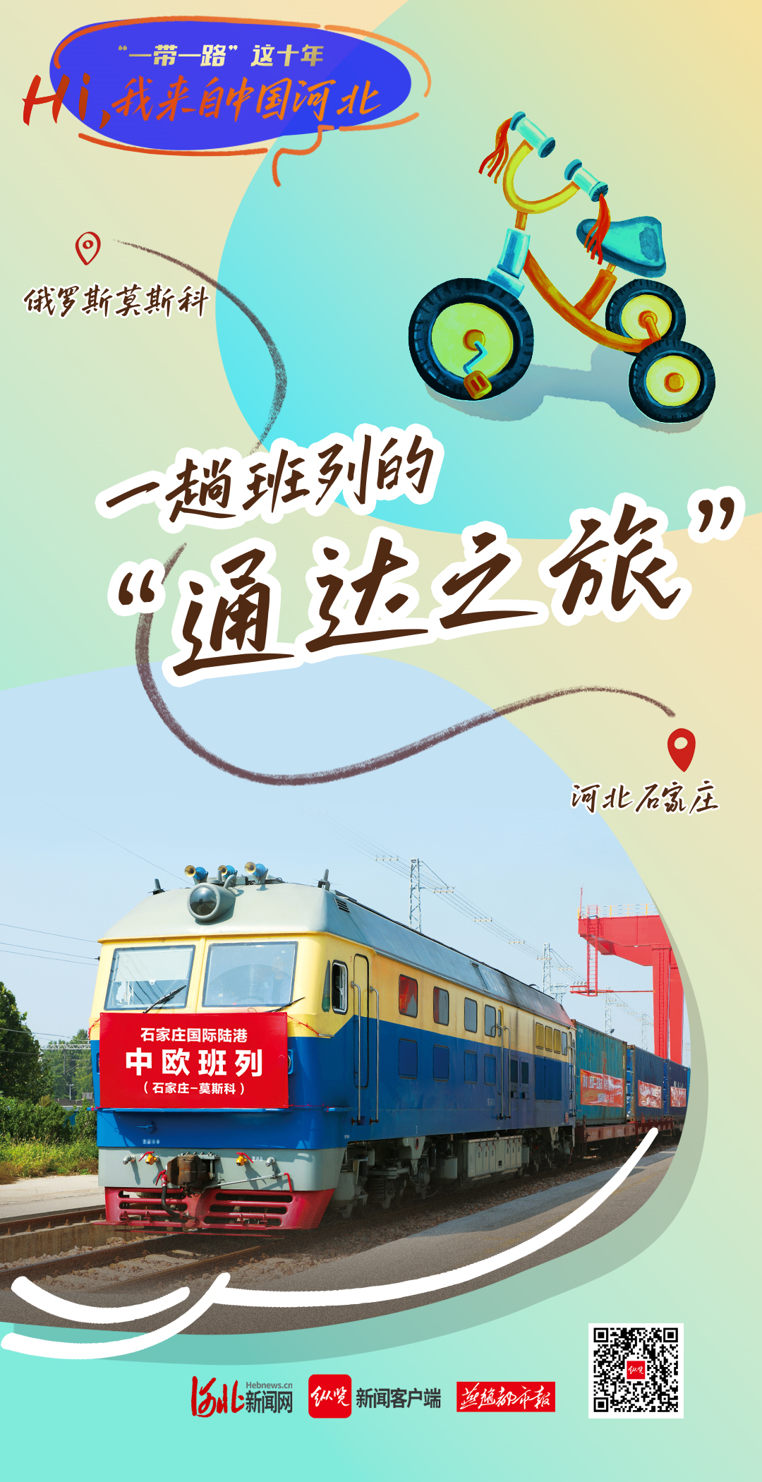“一带一路”这十年· Hi，我来自中国河北丨 一趟班列的“通达之旅”‘云开·全站APPkaiyun’(图2)